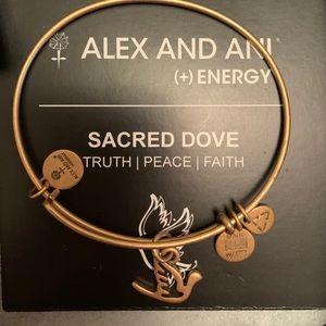 Alex and Ani Sacred Dove bracelet